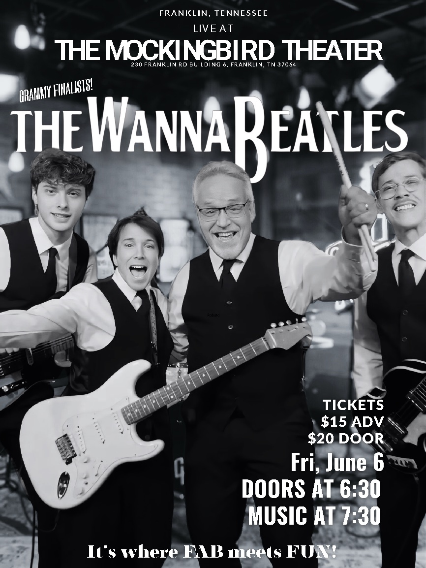 Paul McCartney's Birthday Bash with The WannaBeatles in Franklin, TN.