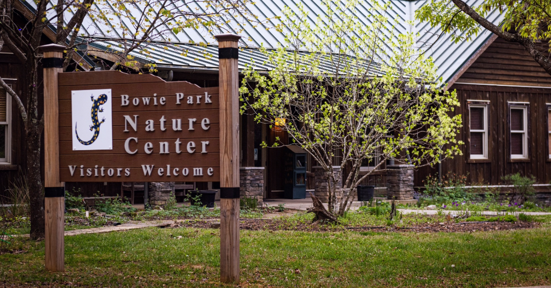 Nature Center at Bowie Nature Park in Fairview, Tennessee, a space for Tennessee ecology and history education.