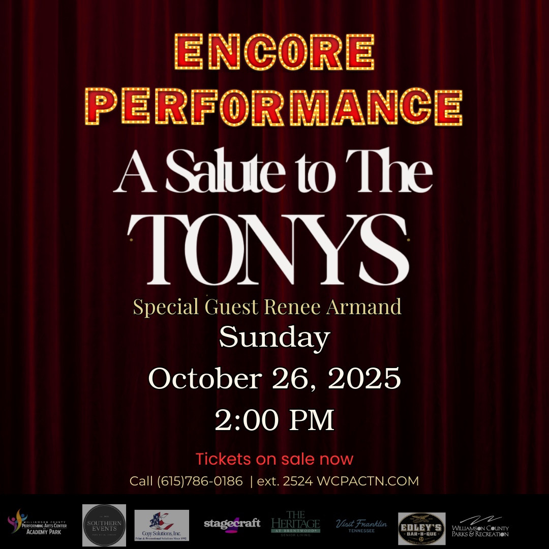 A Salute to the Tonys Franklin, TN Event_WCPR.