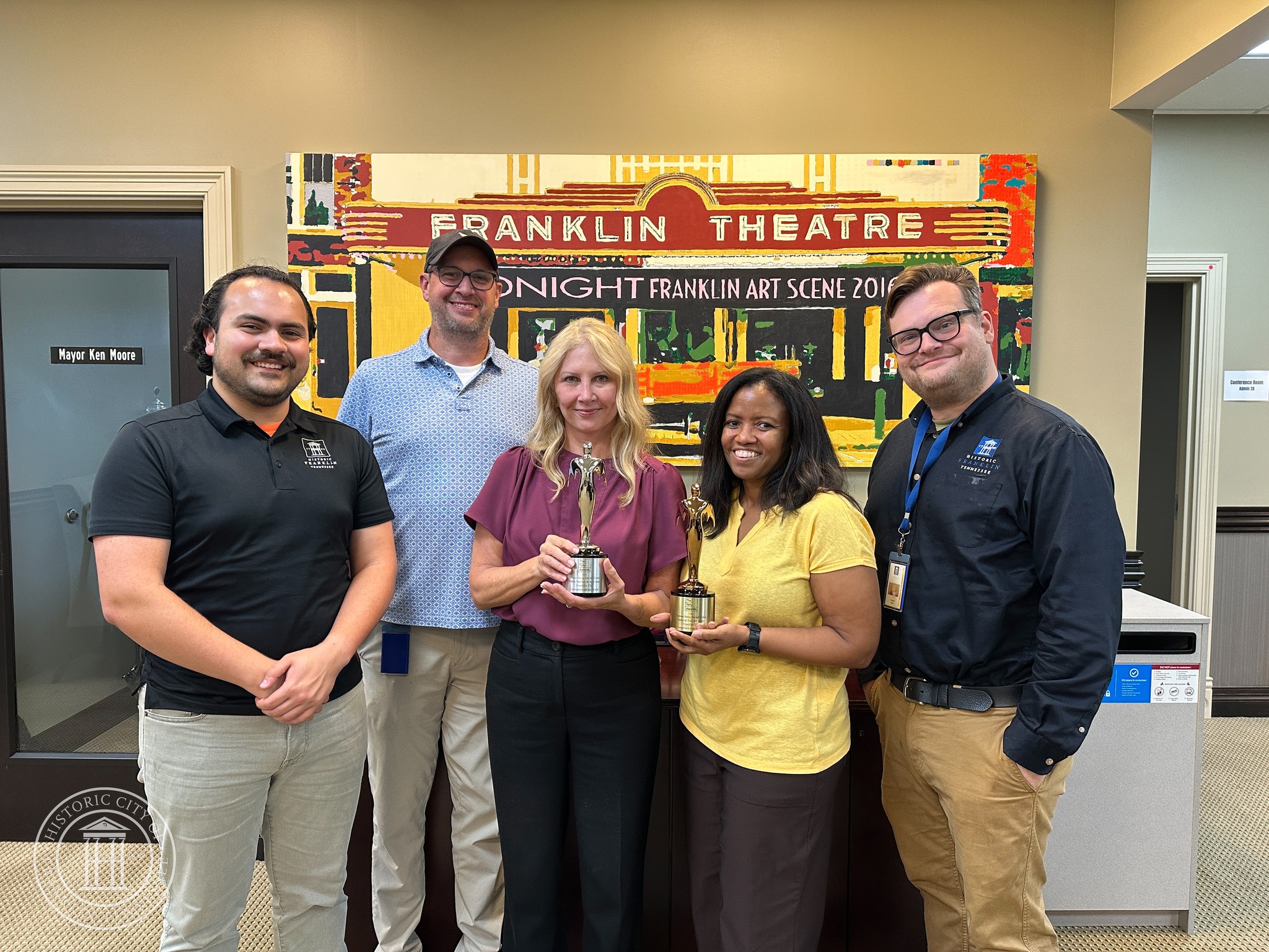 City of Franklin Communications Division Awarded Two Telly Awards.