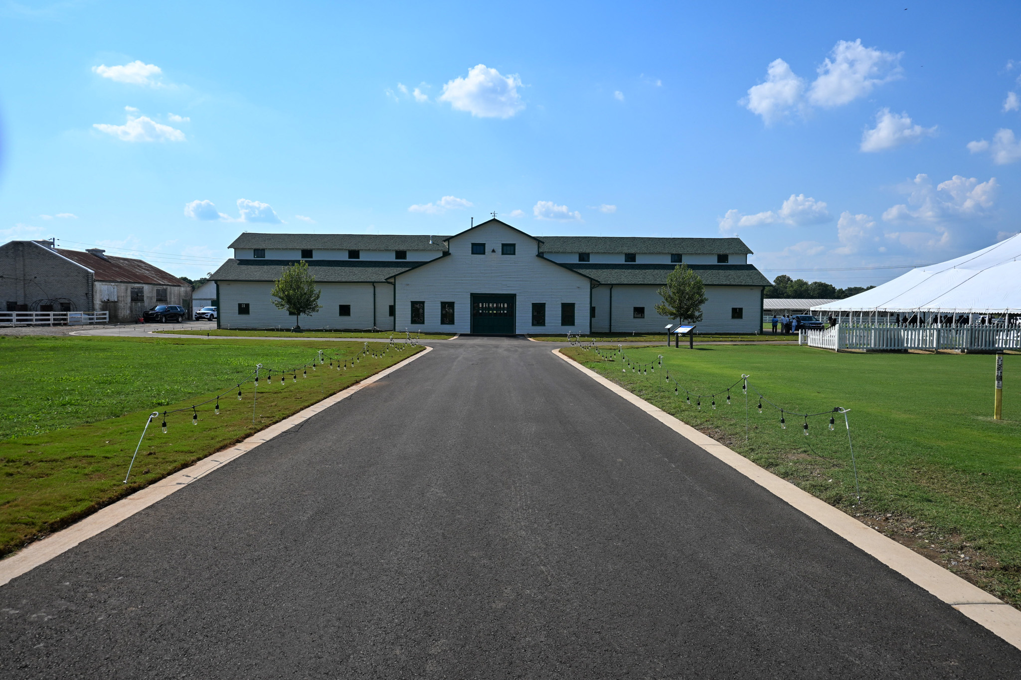 Main Barn at The Park at Harlinsdale Farm in Franklin, Tennessee.