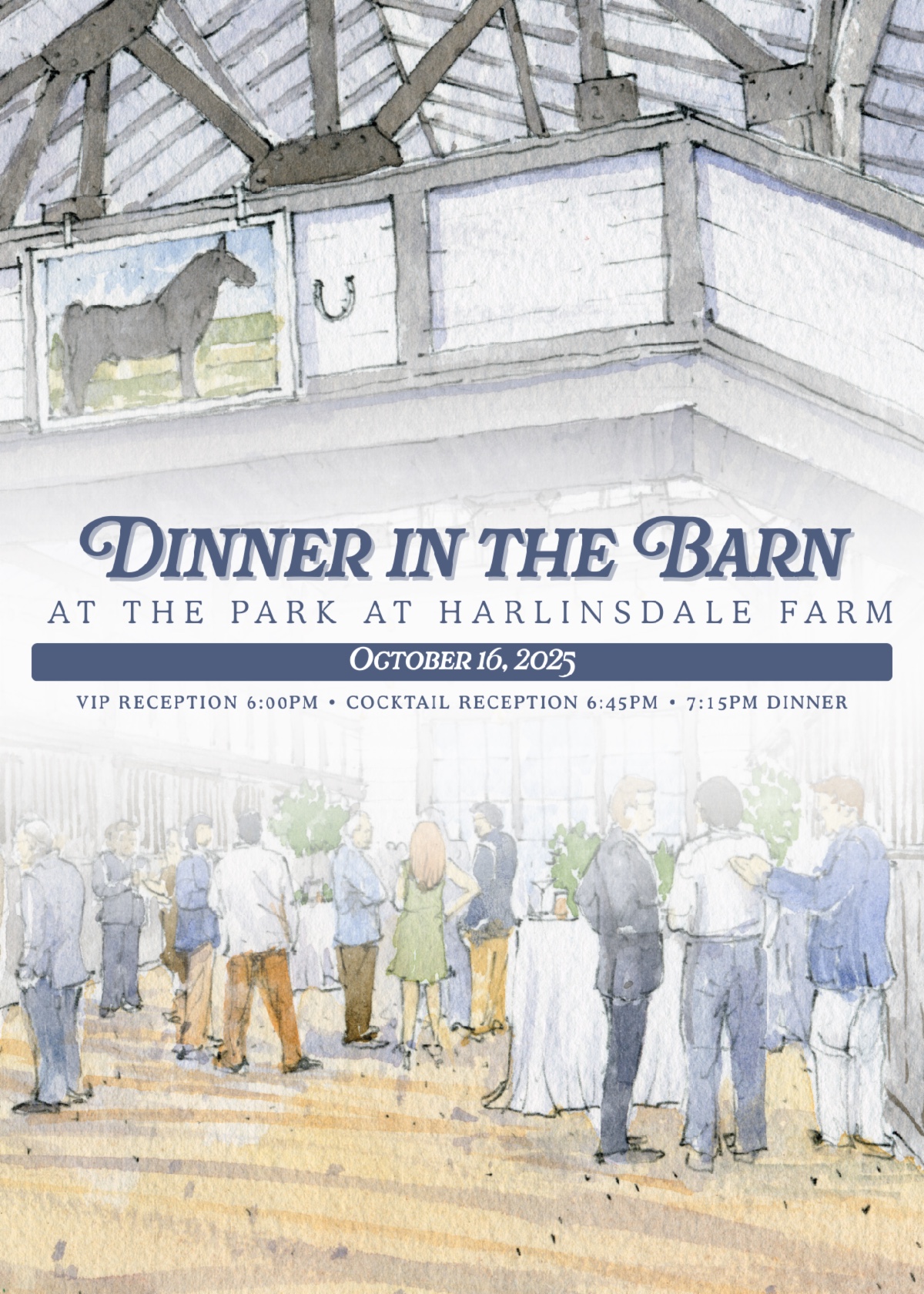 Dinner in the Barn 2025_Franklin, TN at The Park at Harlinsdale Farm with Friends of Franklin Parks.