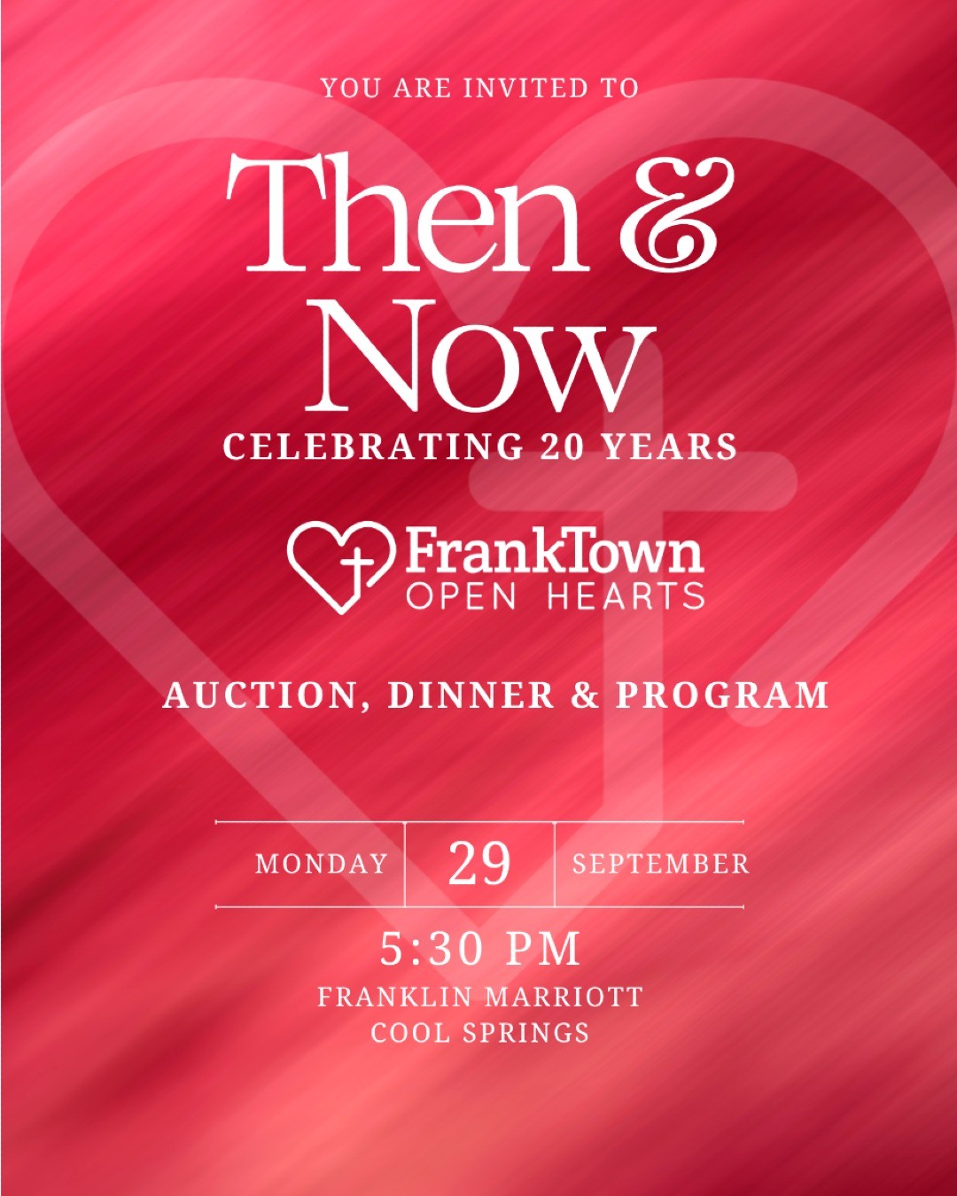 FrankTown's Annual Dinner-Then & Now