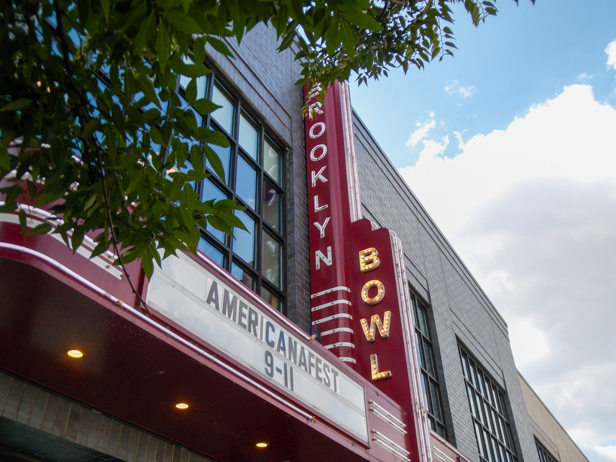 Brooklyn Bowl is a live music and bowling venue in Nashville, Tennessee's Germantown neighborhood. 