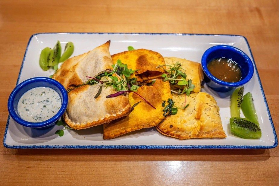 Caribbean Patties at Kokomo Trading Company in Franklin, Tennessee's Westhaven neighborhood.