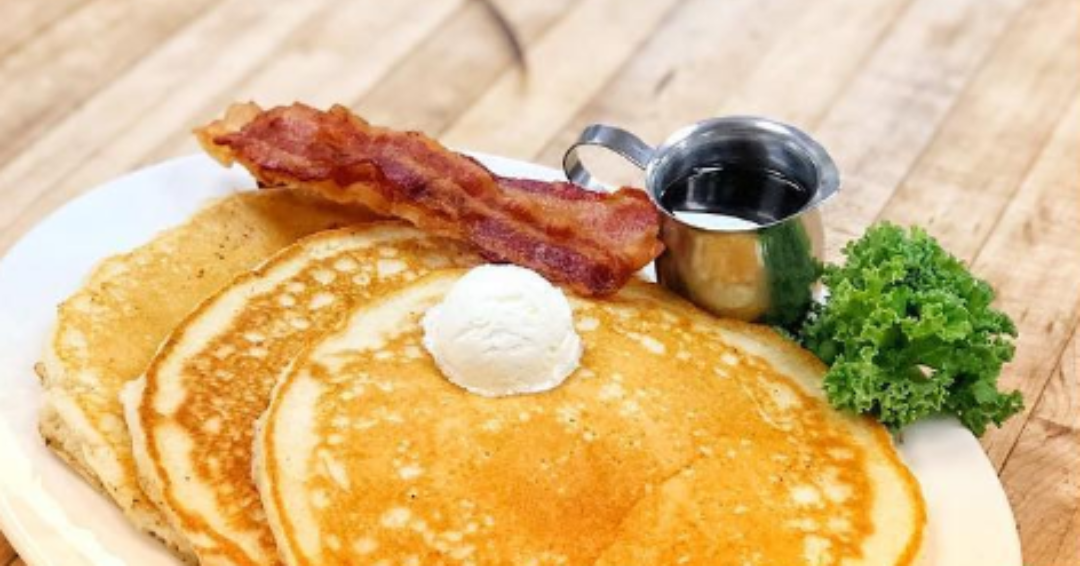 Pancakes are found at The Puffy Muffin in Brentwood, Tennessee. The family owned restaurant and bakery has been serving Middle Tennessee since 1986.