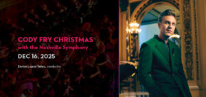 Cody Fry Christmas with the Nashville Symphony