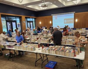 Friends of the Brentwood Library Book Sale in Brentwood, Tennessee, at the John P. Holt Brentwood Library.