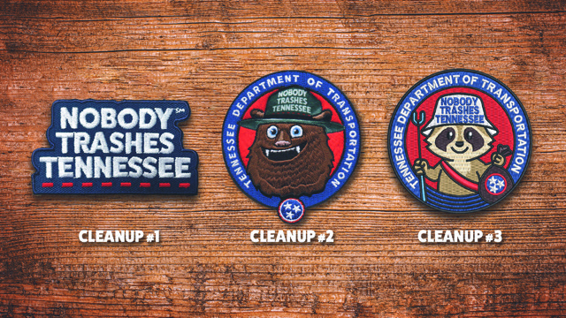 TDOT’s Nobody Trashes Tennessee Campaign New Scout Patch_No Trash November.