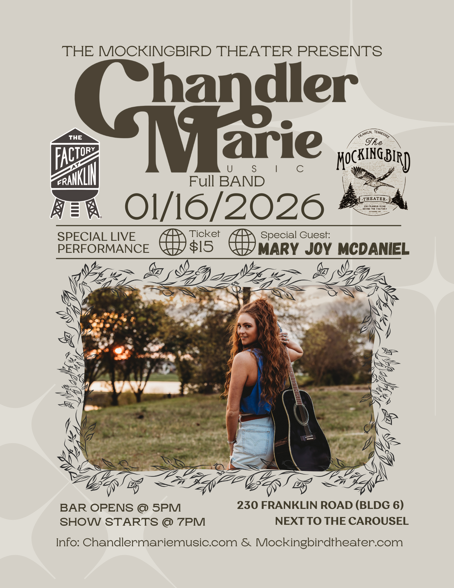 Chandler Marie Event Franklin TN.