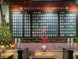 Polar Pub at Pancake Pantry in Nashville, a holiday pop-up experience.