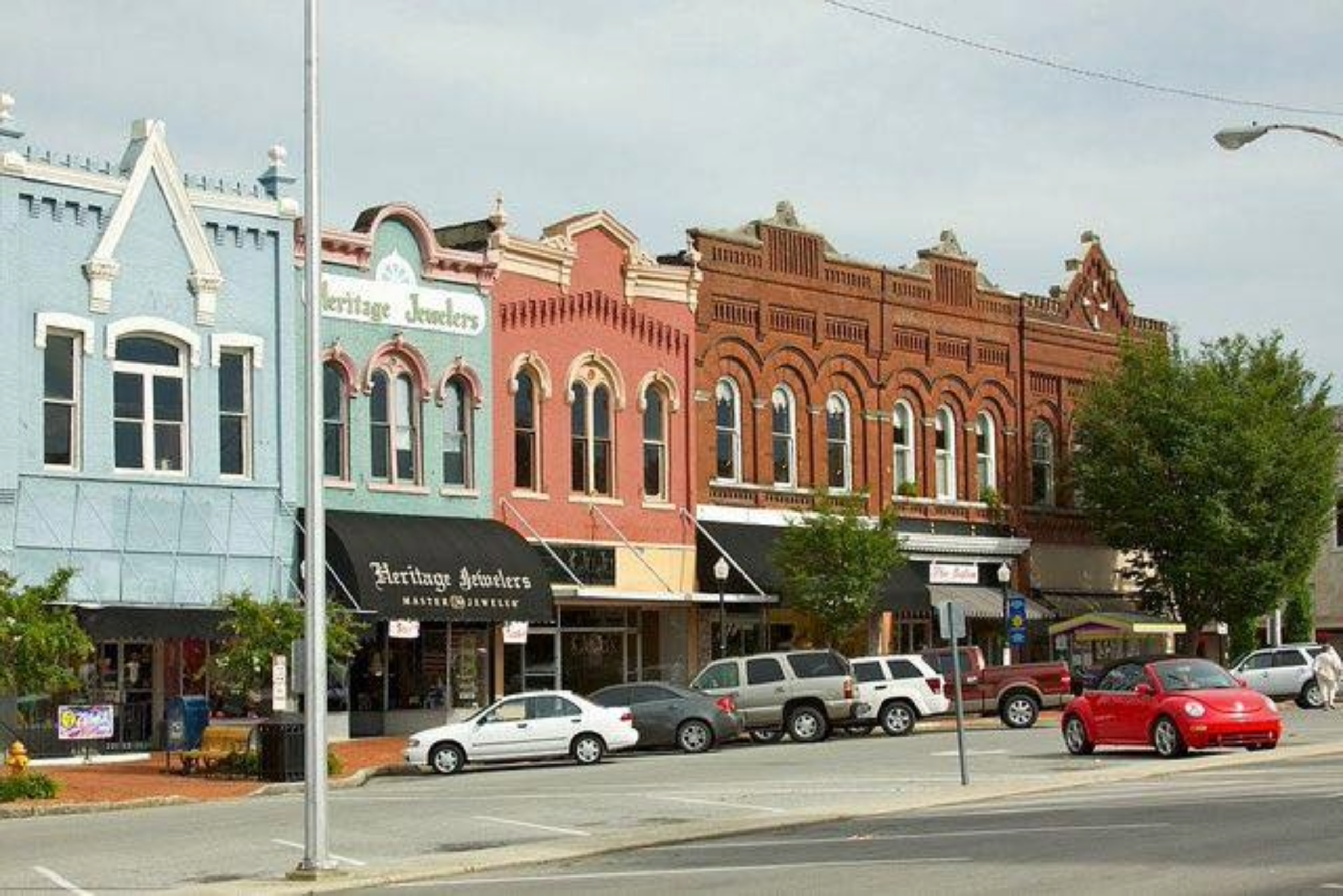 Downtown Shelbyville, TN near Southside Square